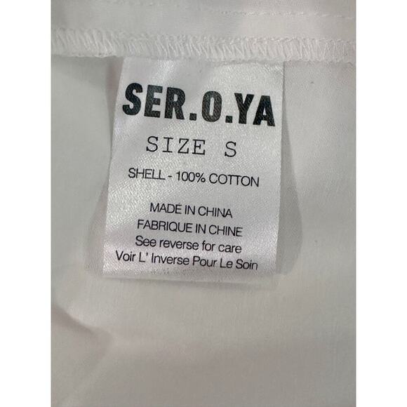 SEE.O.YA RANDI OFF THE SHOULDER TOP SIZE SMALL - Picture 10 of 11